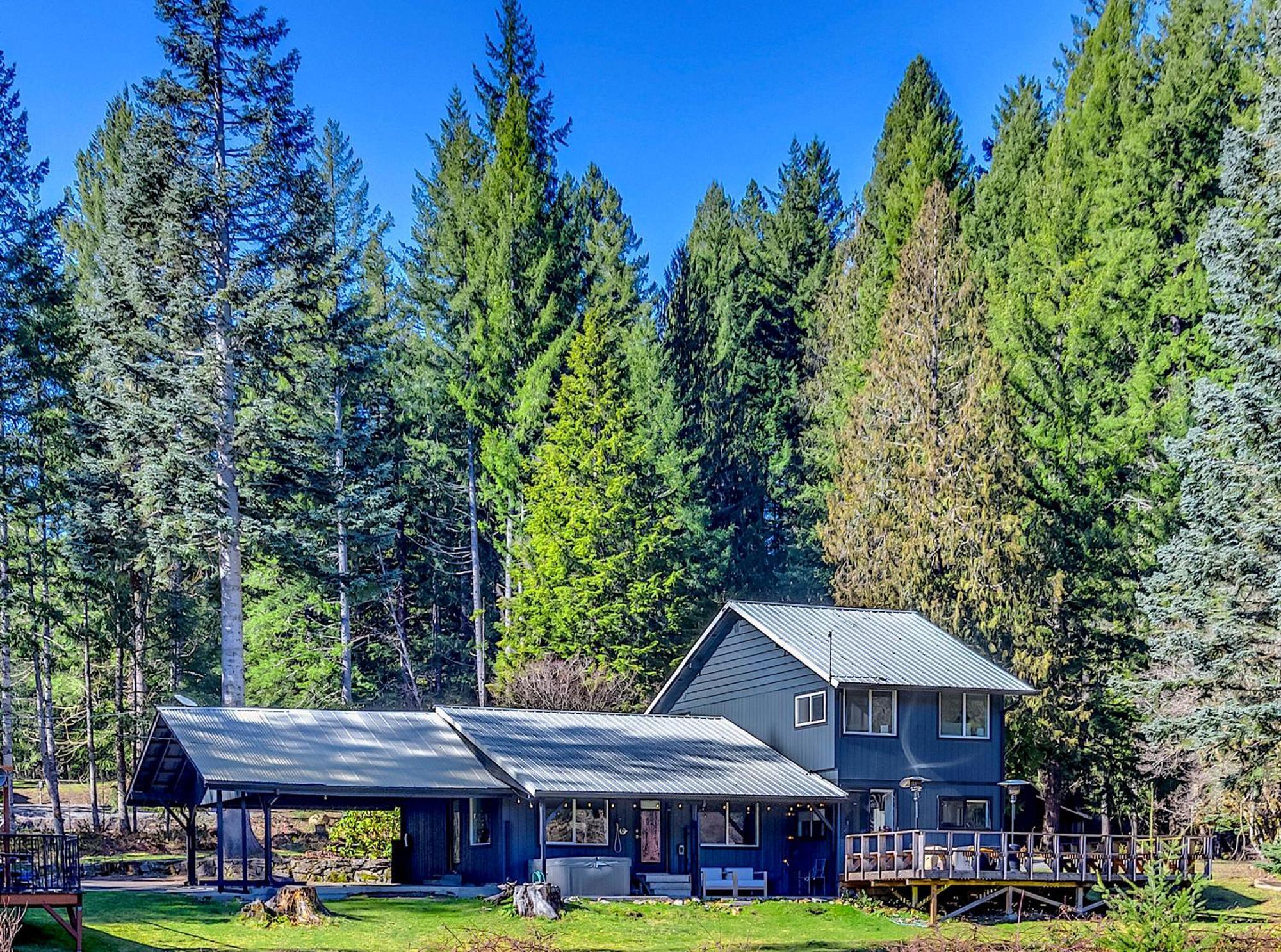 Waterfront Cabin At White Pass And Mount Rainier National Park Packwood Exteriér fotografie